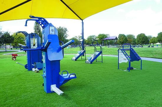 City adds workout location in Light Park